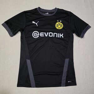 Puma Dry Cell Borussia Dortmund BVB 09 Soccer Football Jersey Shirt Womens Small